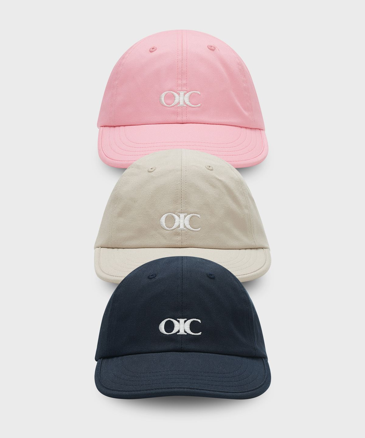 오아이오아이 컬렉션(OIOI COLLECTION) 스몰 로고 스트링 볼캡 (3color)