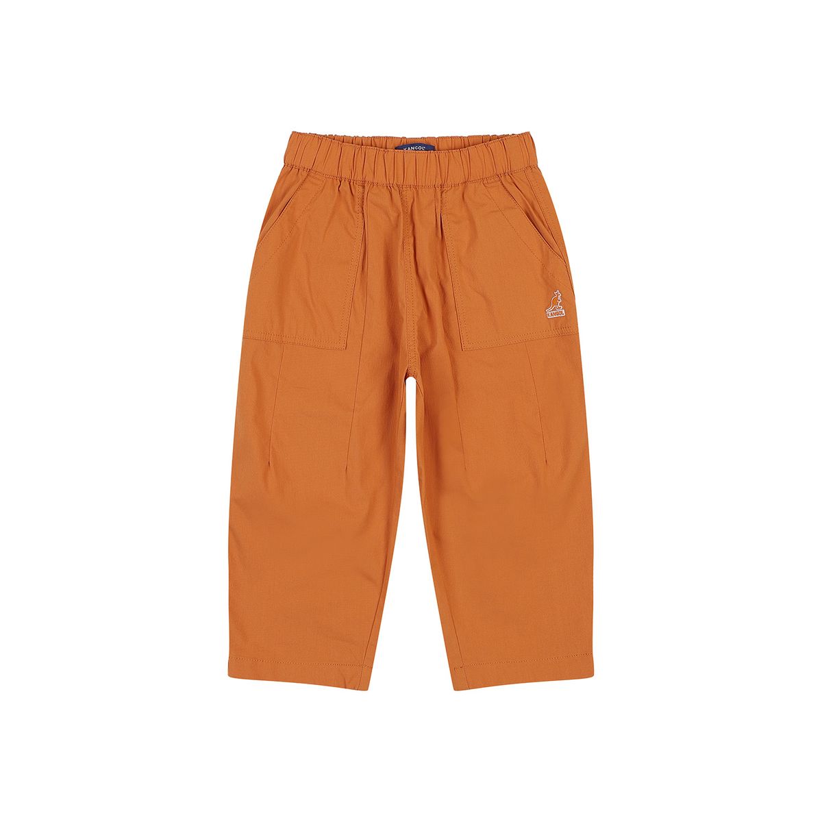 캉골키즈(KANGOL KIDS) 썸머 퍼티그 시그니처 스판 팬츠 RB 0001 오렌지