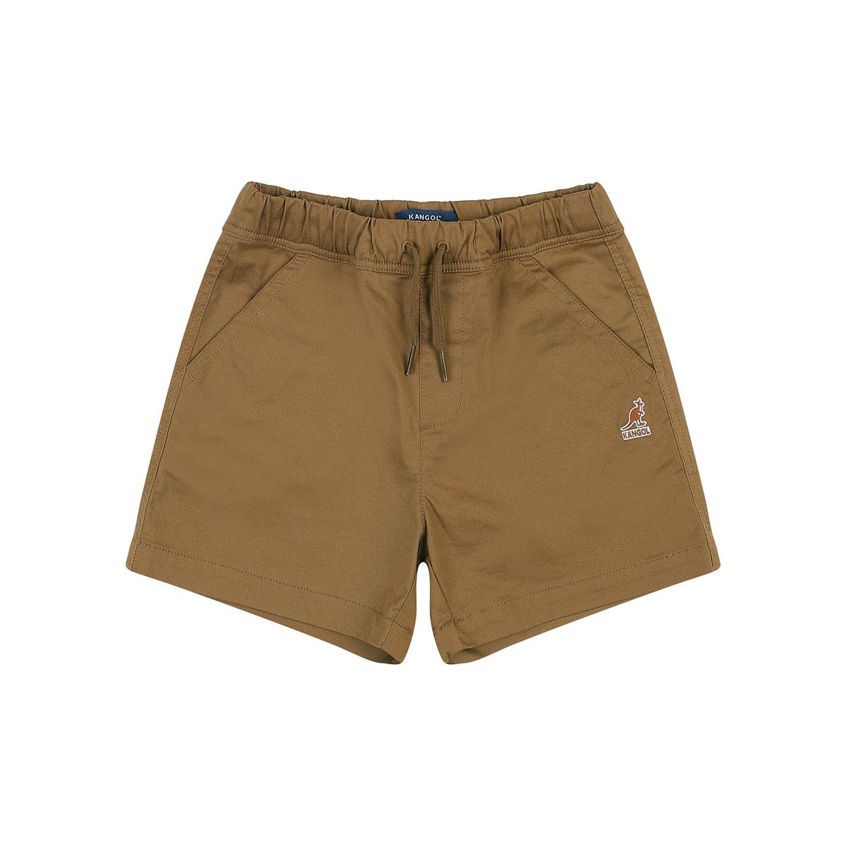 캉골키즈(KANGOL KIDS) 에센셜 클럽 쇼츠 RB 0003 브라운