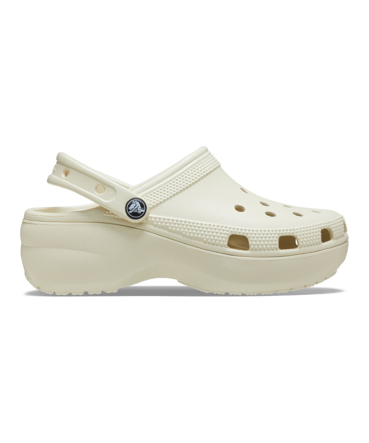 크록스(CROCS) 클래식 플랫폼 클로그 우먼 - 본 / 206750-2Y2