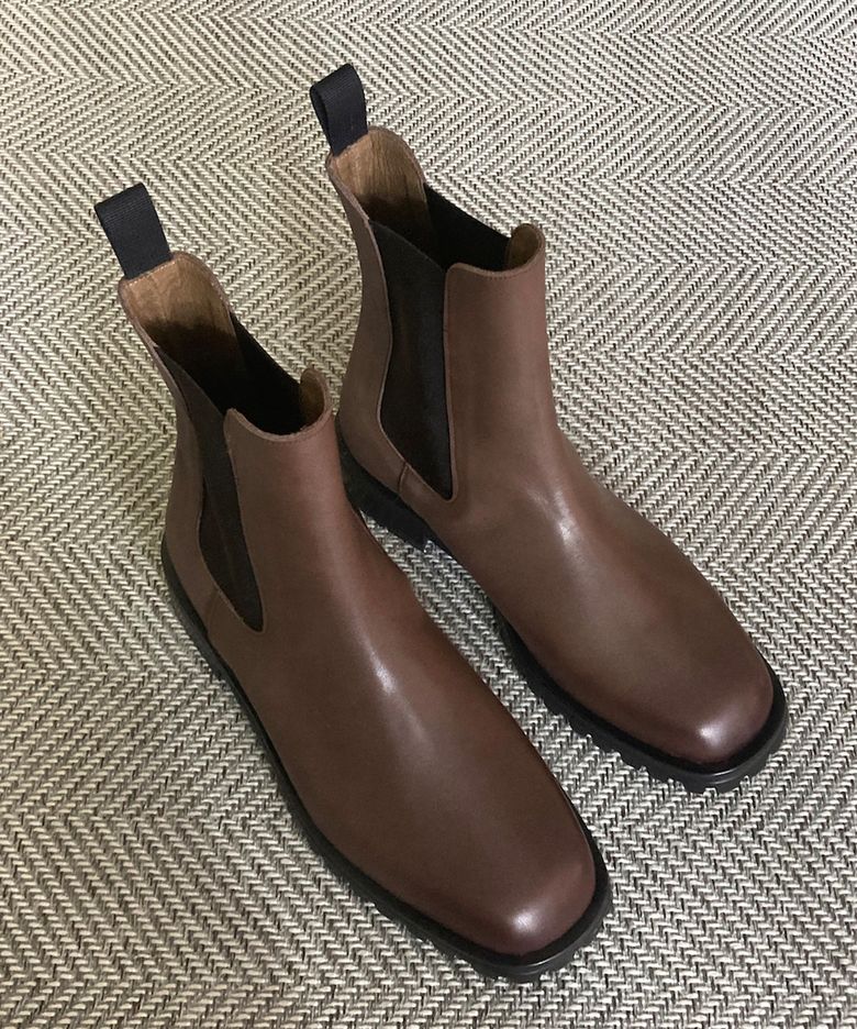 덤바튼 첼시부츠 매트브라운