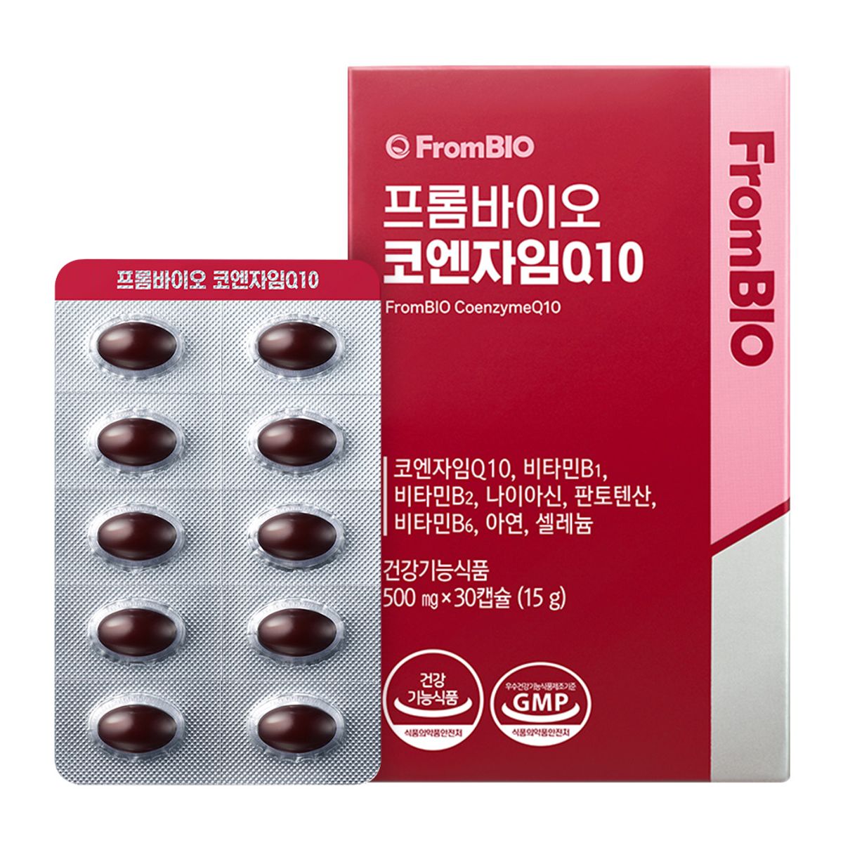 프롬바이오(FROMBIO) 코엔자임큐텐 30캡슐x1박스/1개월