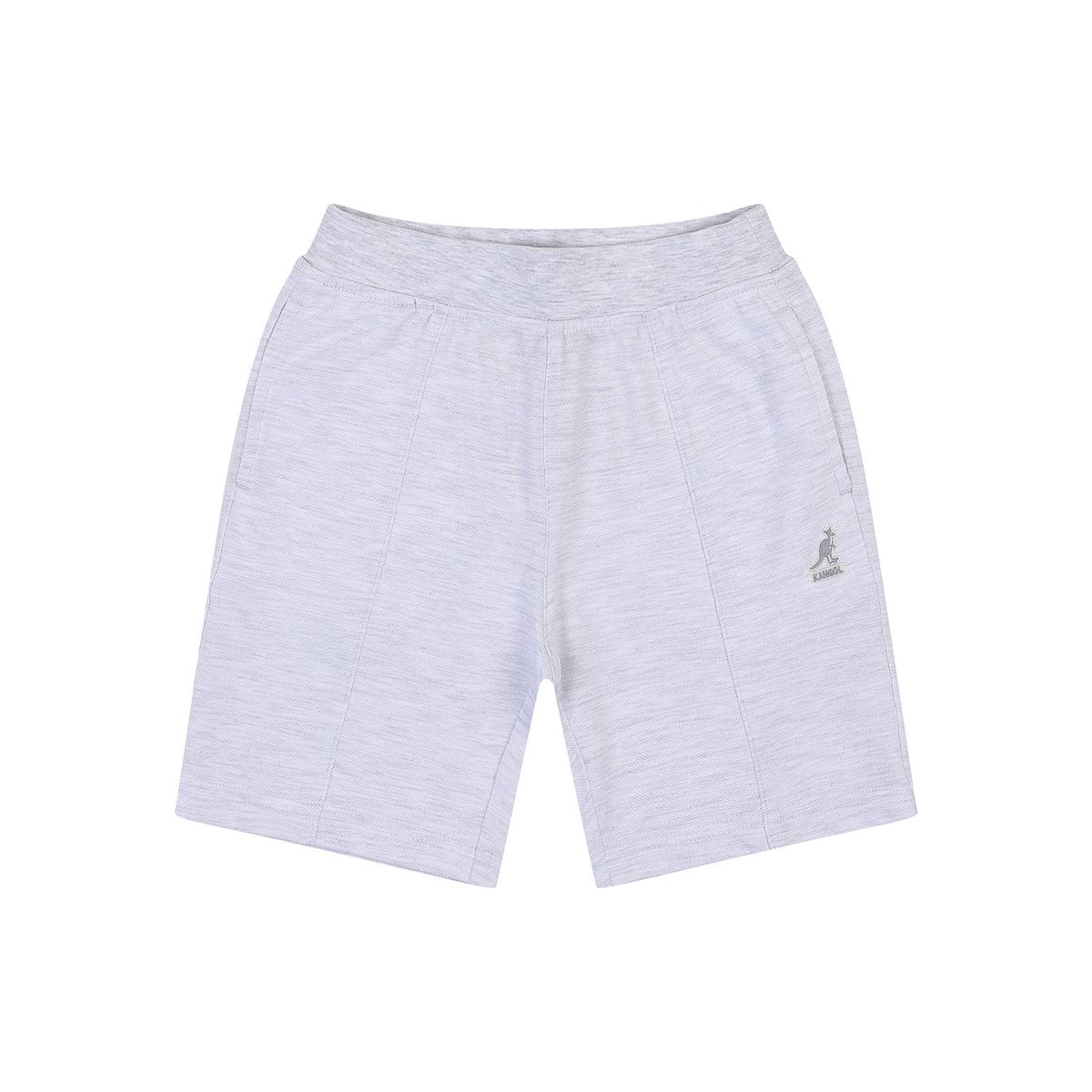 캉골키즈(KANGOL KIDS) 쿨맥스 피케 쇼츠 RB 0201 멜란지 그레이