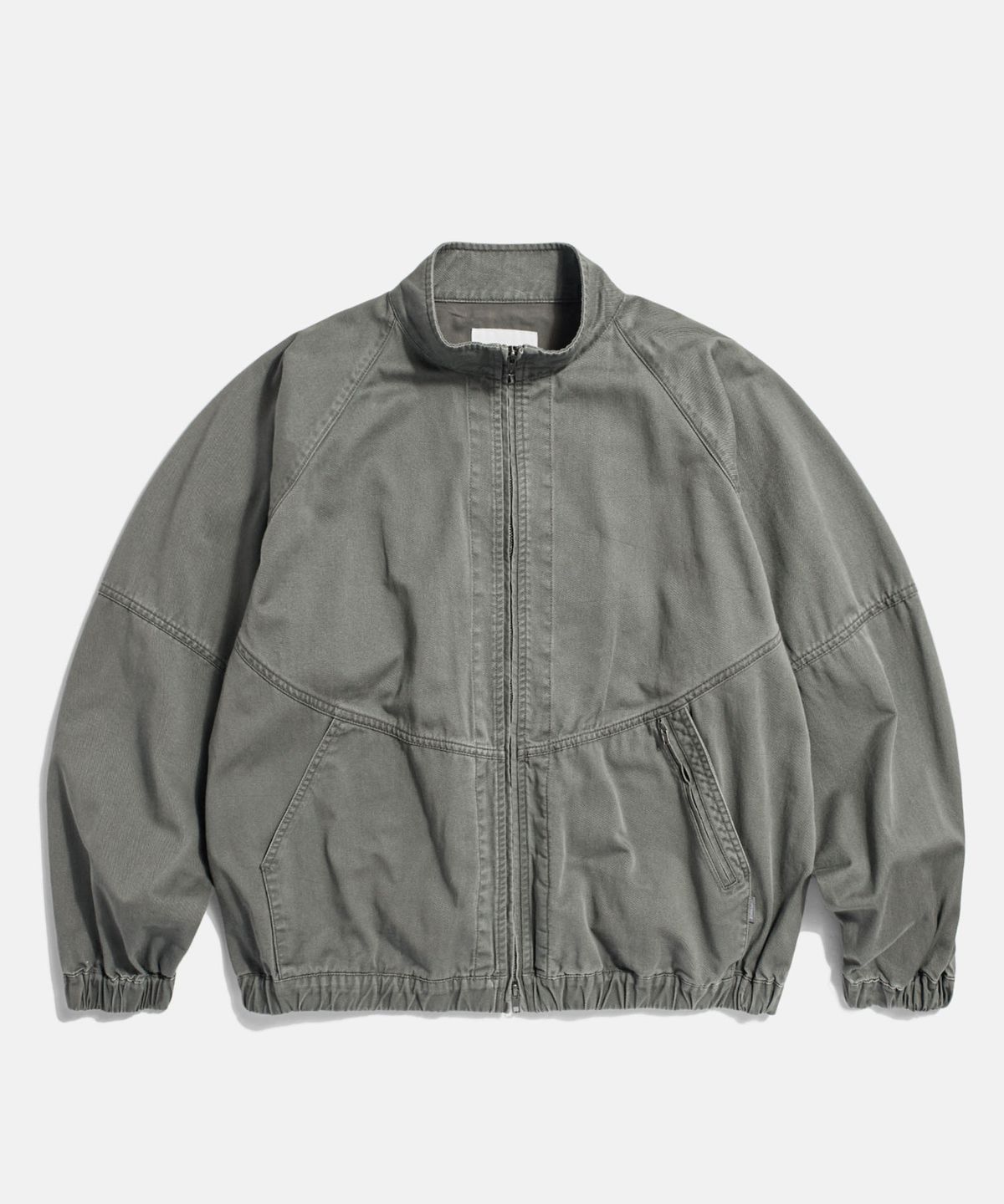 에스피오나지(ESPIONAGE) Washed Track Jacket Grey