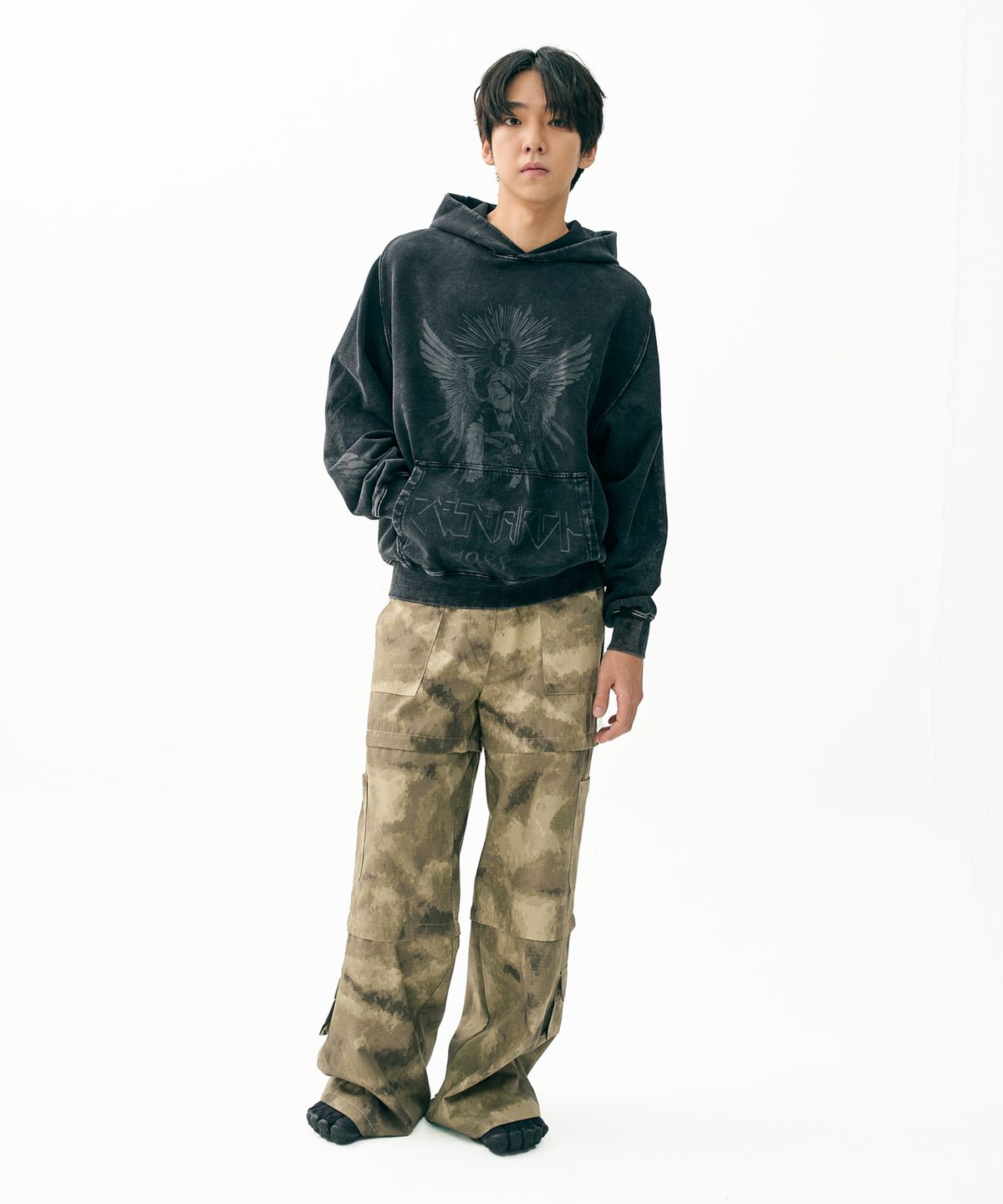 에프디알(FDR) 3Way Variety Transformation Pants Camo Khaki