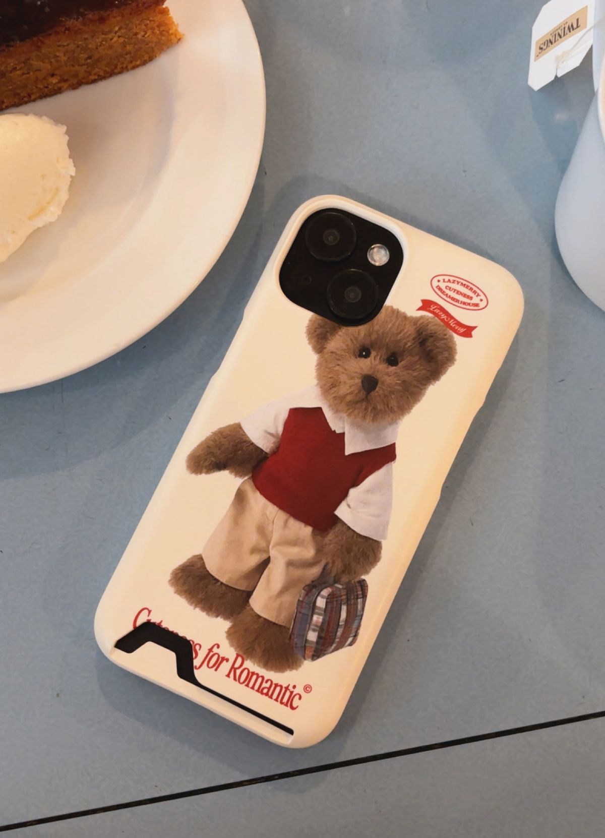 레이지메리(LAZYMERRY) Oxford Teddy [Card Pocket]