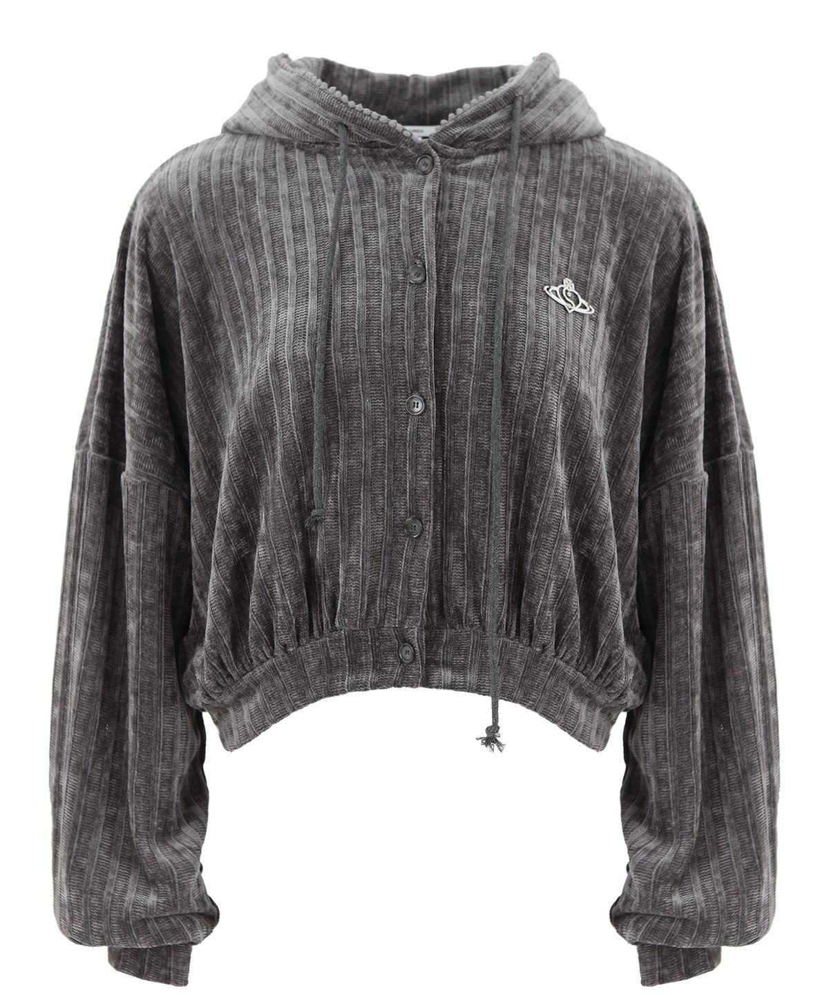 플라즈마스페어(PLASMA SPHERE) COOKIE HOOD JUMPER IN DARK GREY (쿠키 후드 점퍼)