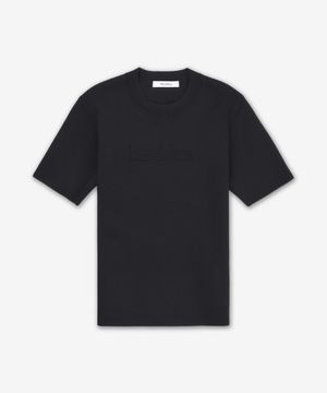 SEGALE 로고 엠보싱 반소매 티셔츠 - 블루 / 2511361078600005