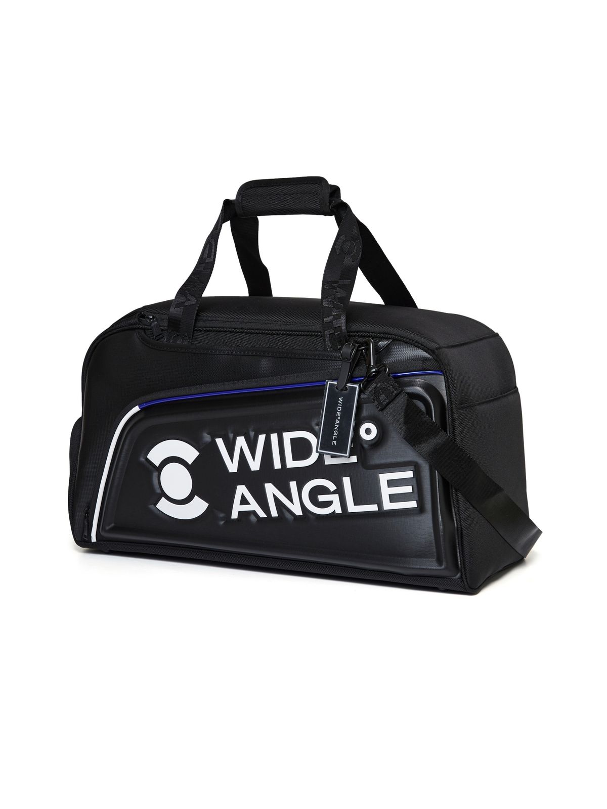 와이드앵글(WIDEANGLE) TO 퍼포먼스 블루 라인 보스턴백(SET)_Black