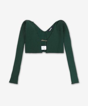 르 마유 프랄루 가디건 - 다크 그린 / 251KN1082423590