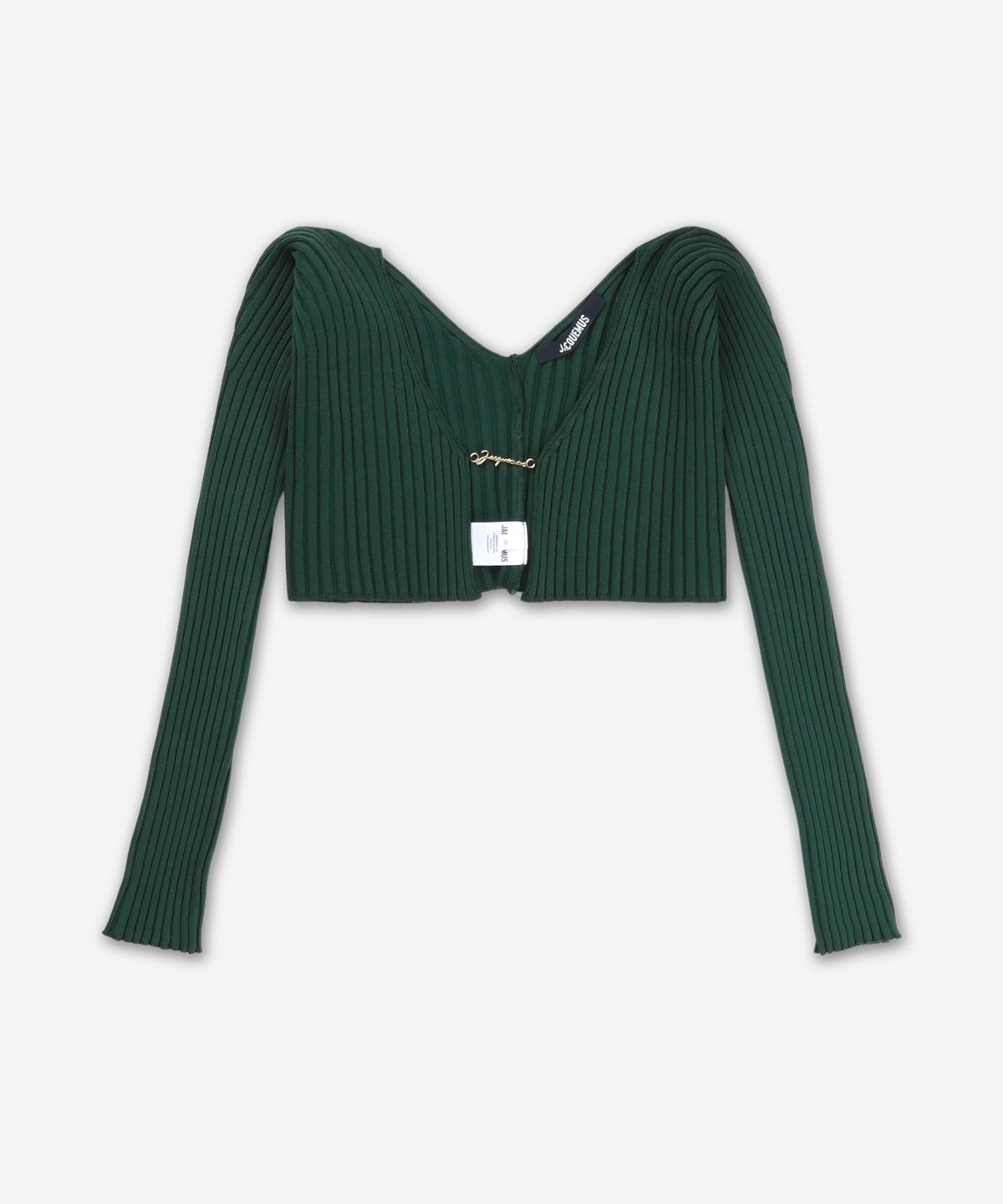 자크뮈스(JACQUEMUS) 르 마유 프랄루 가디건 - 다크 그린 / 251KN1082423590