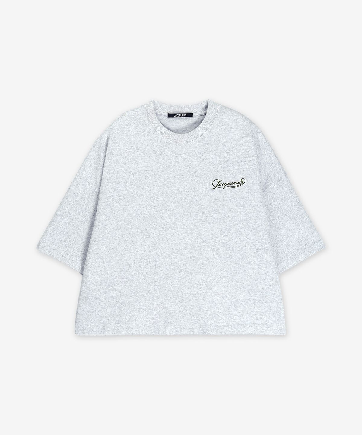 자크뮈스(JACQUEMUS) 르 코르토 반소매 티셔츠 - 그레이 / 251JS21621029CN