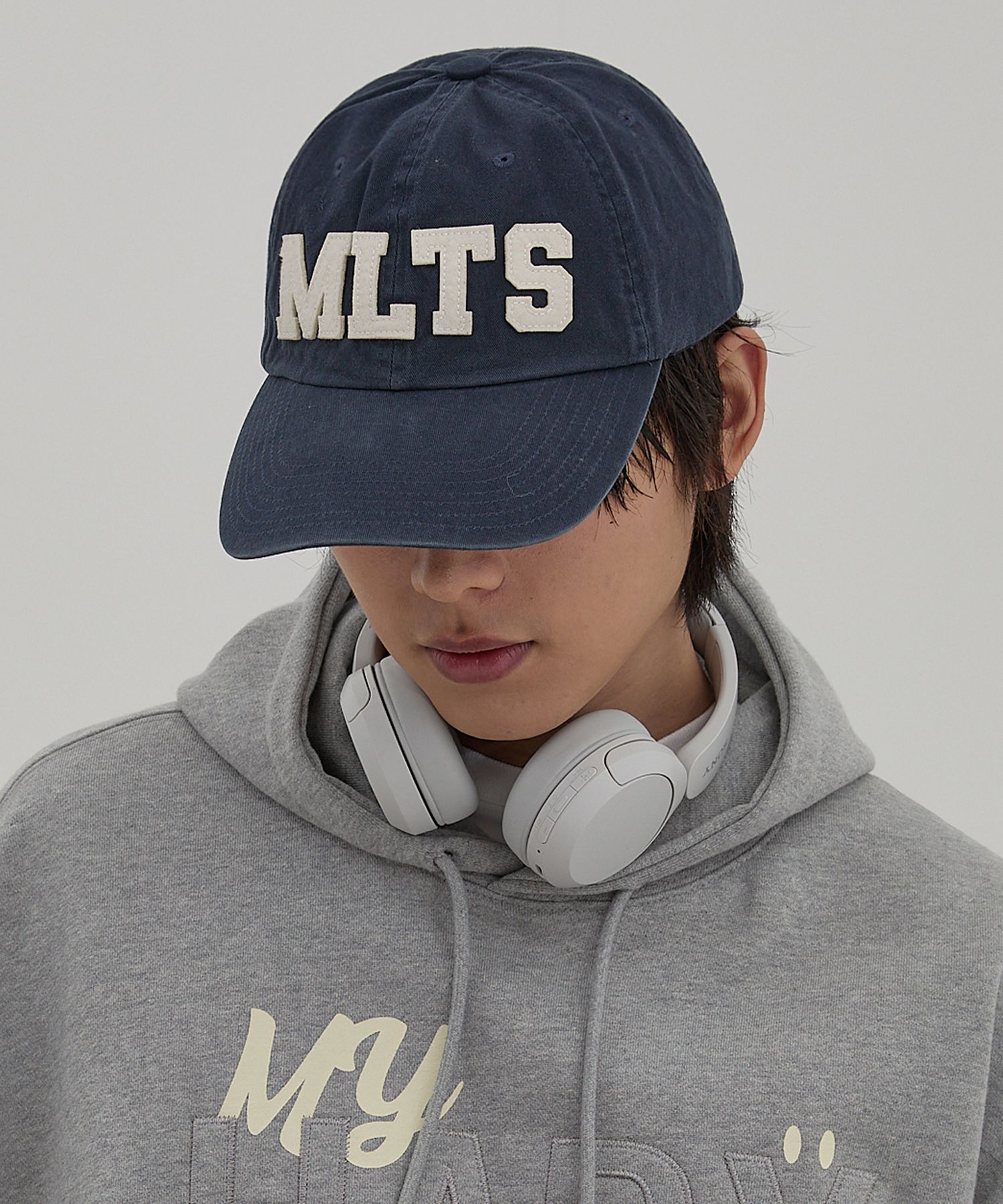 ★Wai Kei★ MLTS Ball Cap Navy YKBE01AC02-2 MUSINSA | WAI KEI MLTS Ball Cap Navy