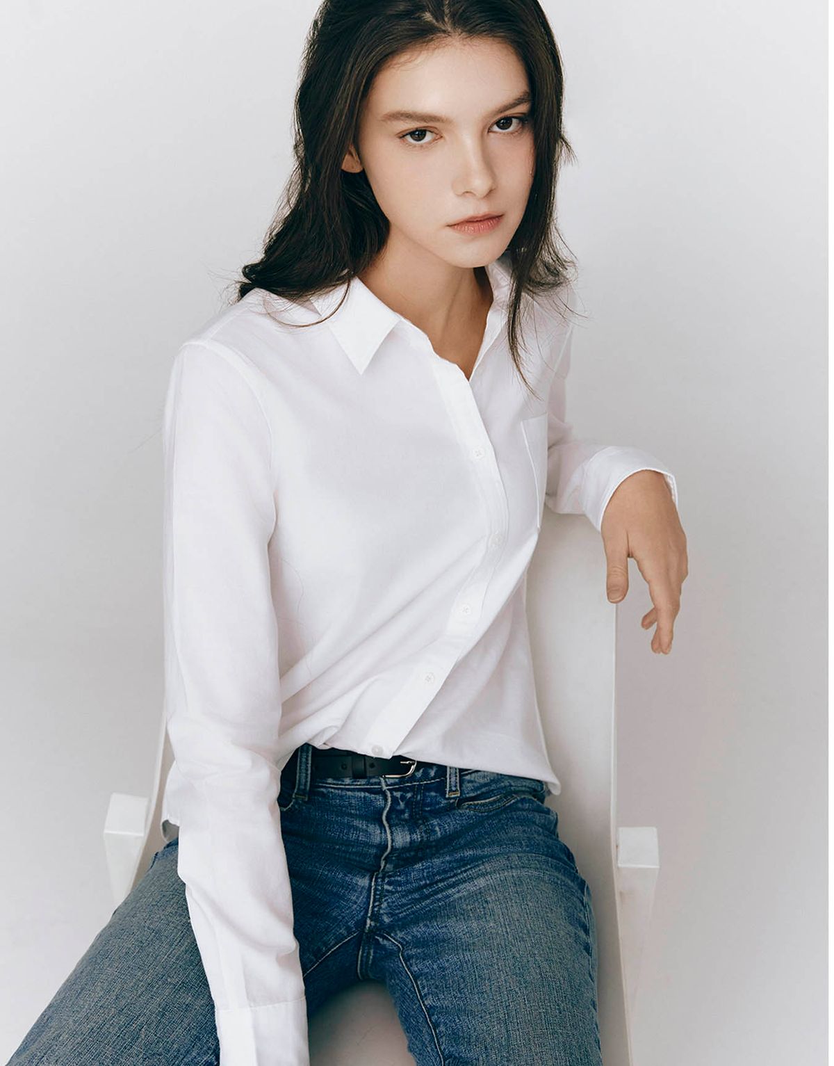지오다노(GIORDANO) 옥스포드 셔츠 345502 [3color]