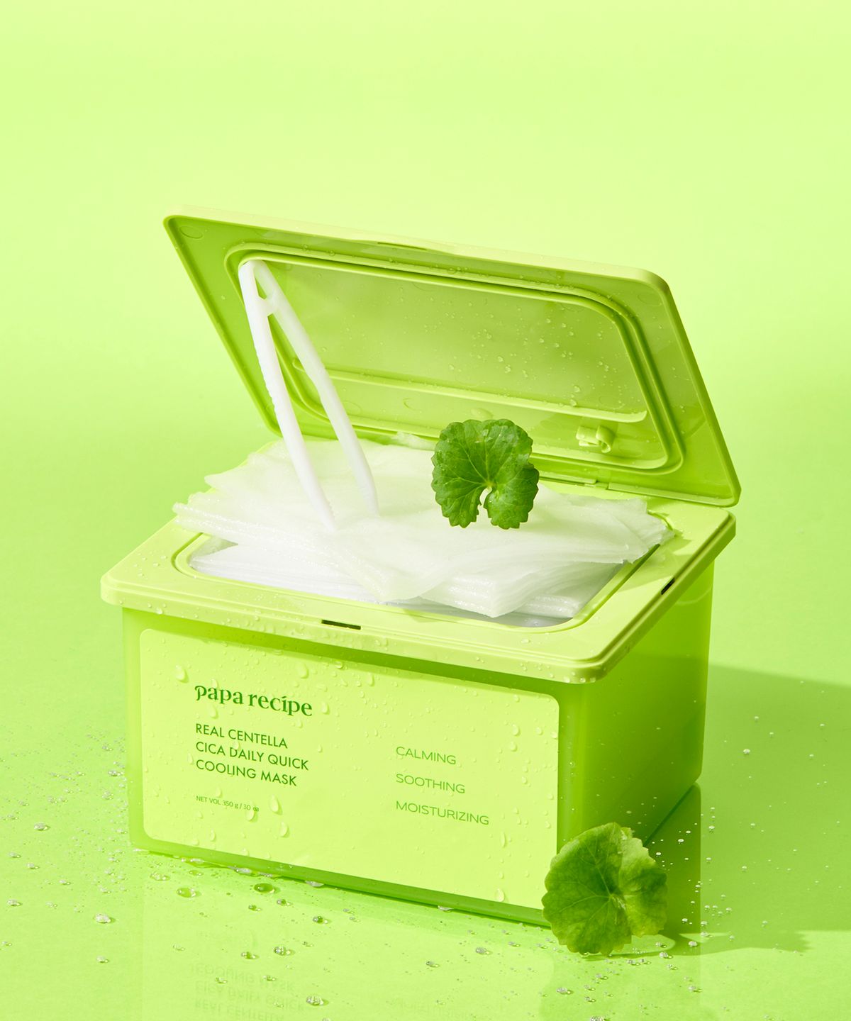 파파레서피(PAPARECIPE) 리얼 센텔라 시카 데일리 퀵 쿨링 마스크  팩 30매입