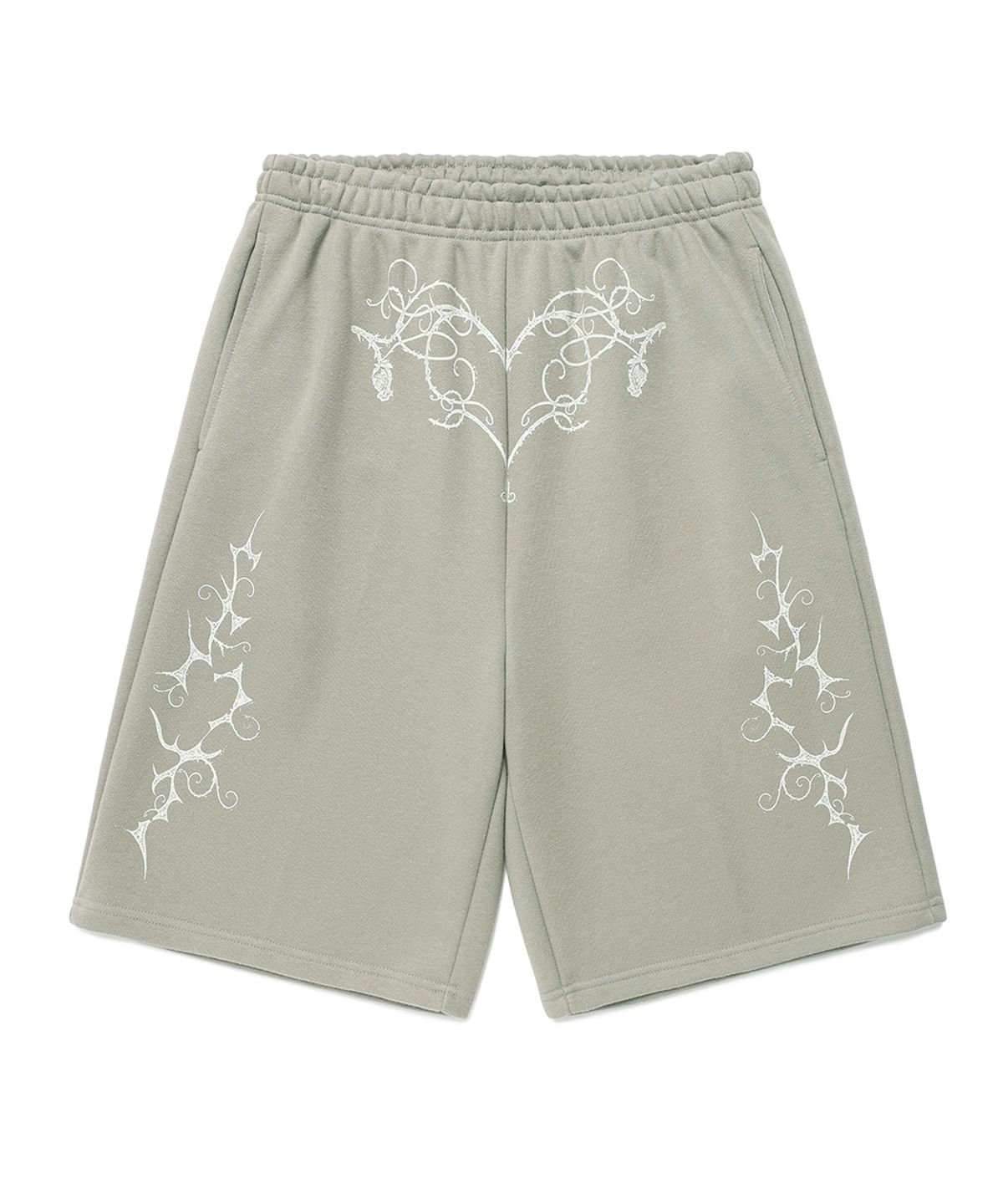 카비시(CAVISH) W STEM SWEAT SHORTS KHAKI(CV2FMFPA00A)