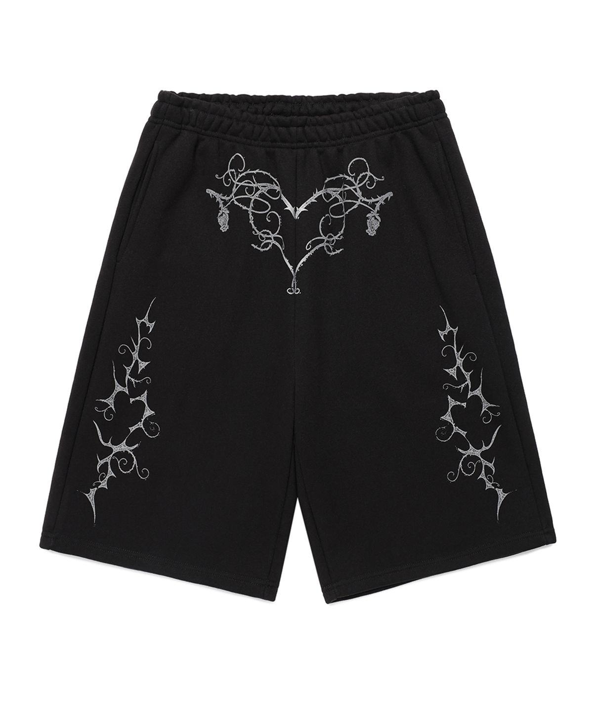 카비시(CAVISH) W STEM SWEAT SHORTS BLACK(CV2FMFPA00A)
