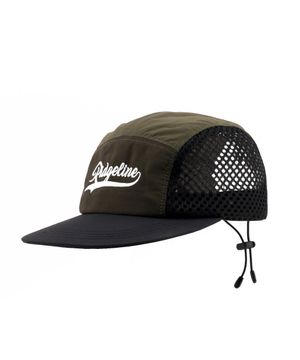 오버핏 투톤 메쉬 나일론 캠프캡 103