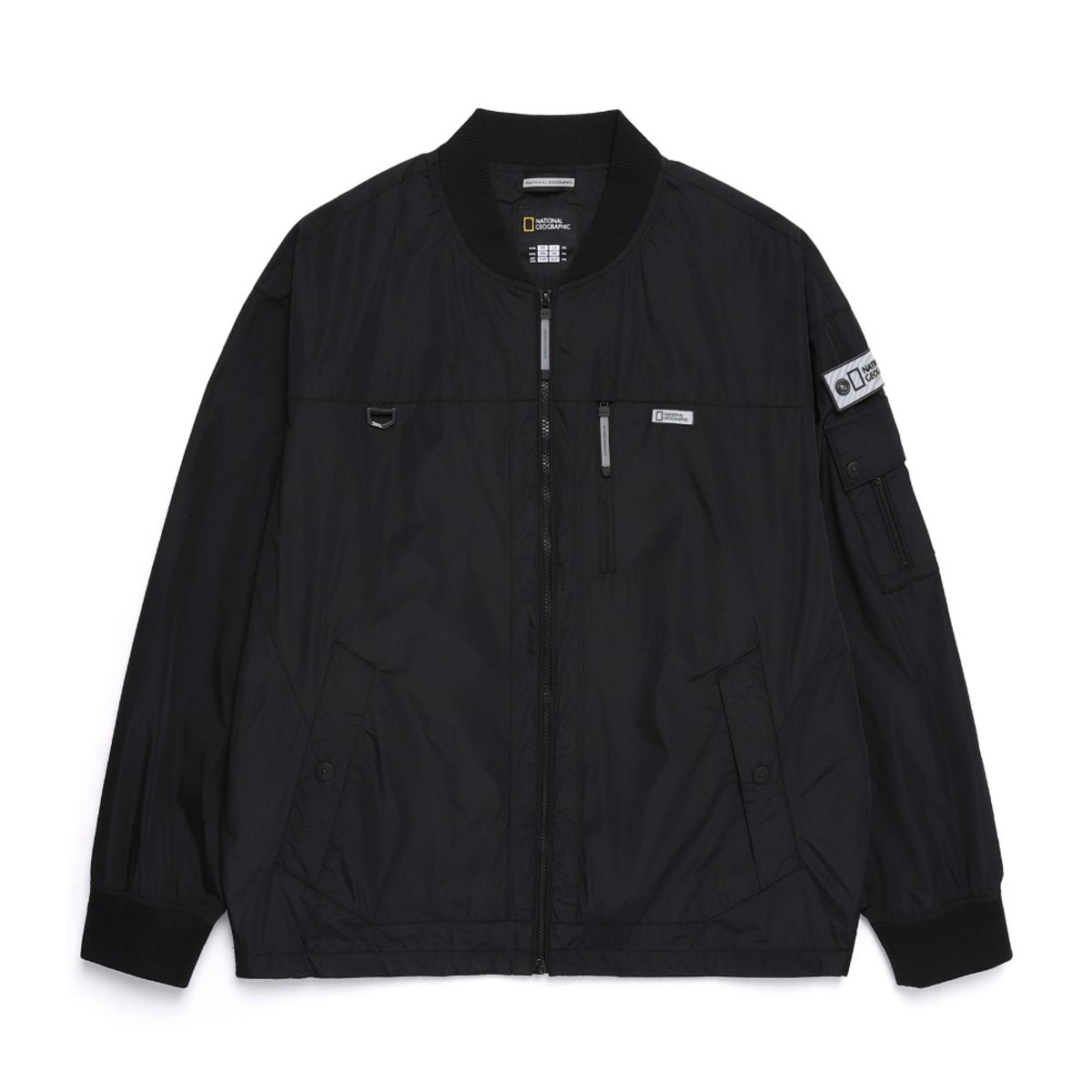 내셔널지오그래픽(NATIONALGEOGRAPHIC) N251MJP140 NRN 로우머스 항공 점퍼 CARBON BLACK