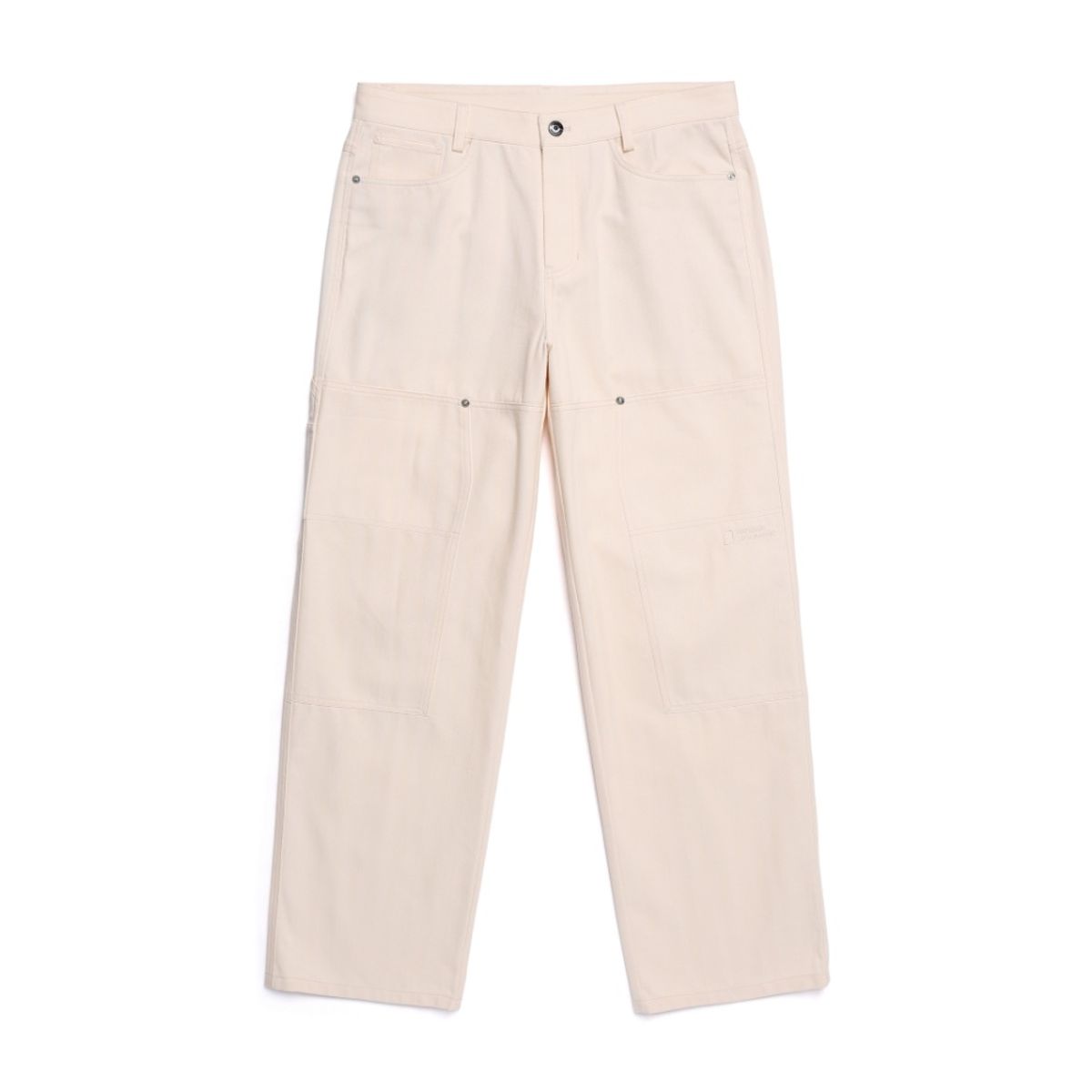 내셔널지오그래픽(NATIONALGEOGRAPHIC) N251MPT010 카펜터 와이드 팬츠 IVORY