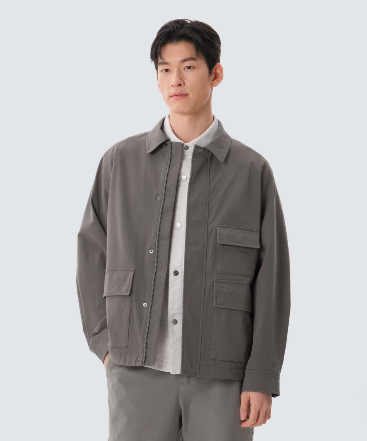 스노우피크 어패럴(SNOWPEAK APPAREL) 워크 코치 자켓 (S25ZMDJK10) Khaki