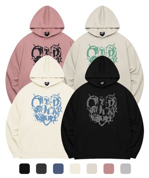 크랙 하트 후드 (14 COL)