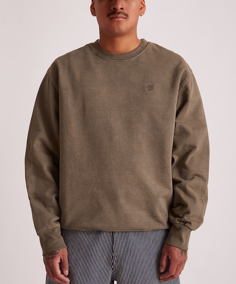 (U) 바우어리 스웨트셔츠 BOWERY SNYC PIGMENT DYED CREW
