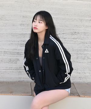 선데이 코치 자켓 - 블랙(QQ113JJK21)