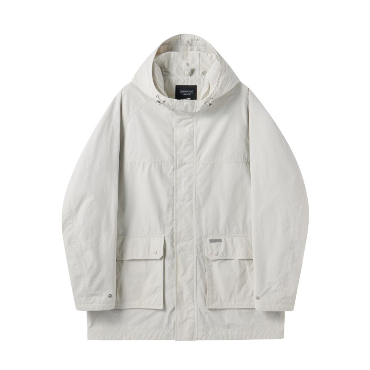 브롬톤 런던(BROMPTON LONDON) 2IN1 HOOD JUMPER - L/GREY (P251UJP101)