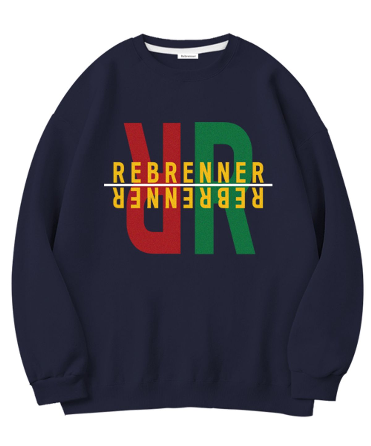 리브레너(REBRENNER) 스탠다드 트래픽라이트 스웨츠 셔츠 네이비