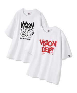 VSW 2PACK Graphic T-Shirts White