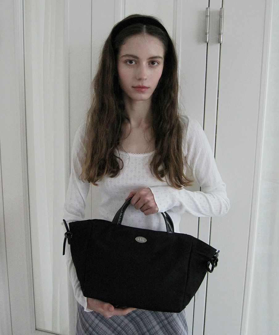 ZIP BROCLE [STONE BLACK]