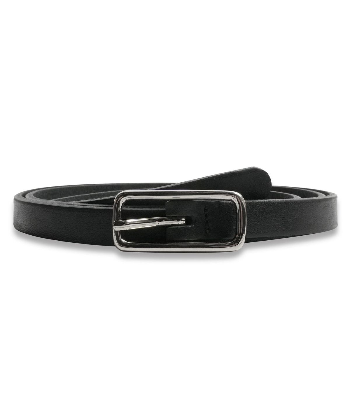 도프셉(DOFFSEPT) Slim Square Belt in Black