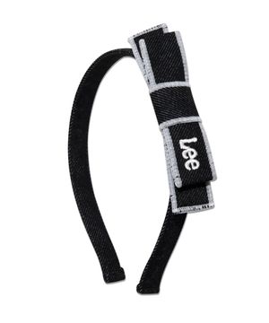 데님 리본 헤어밴드 블랙 LK2501TC70BK