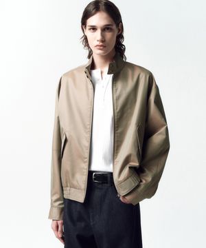 샴브레이 해링턴 자켓 MOCHA BROWN