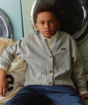 베이직 저지 가디건 멜란지그레이 LK2501CD01MG