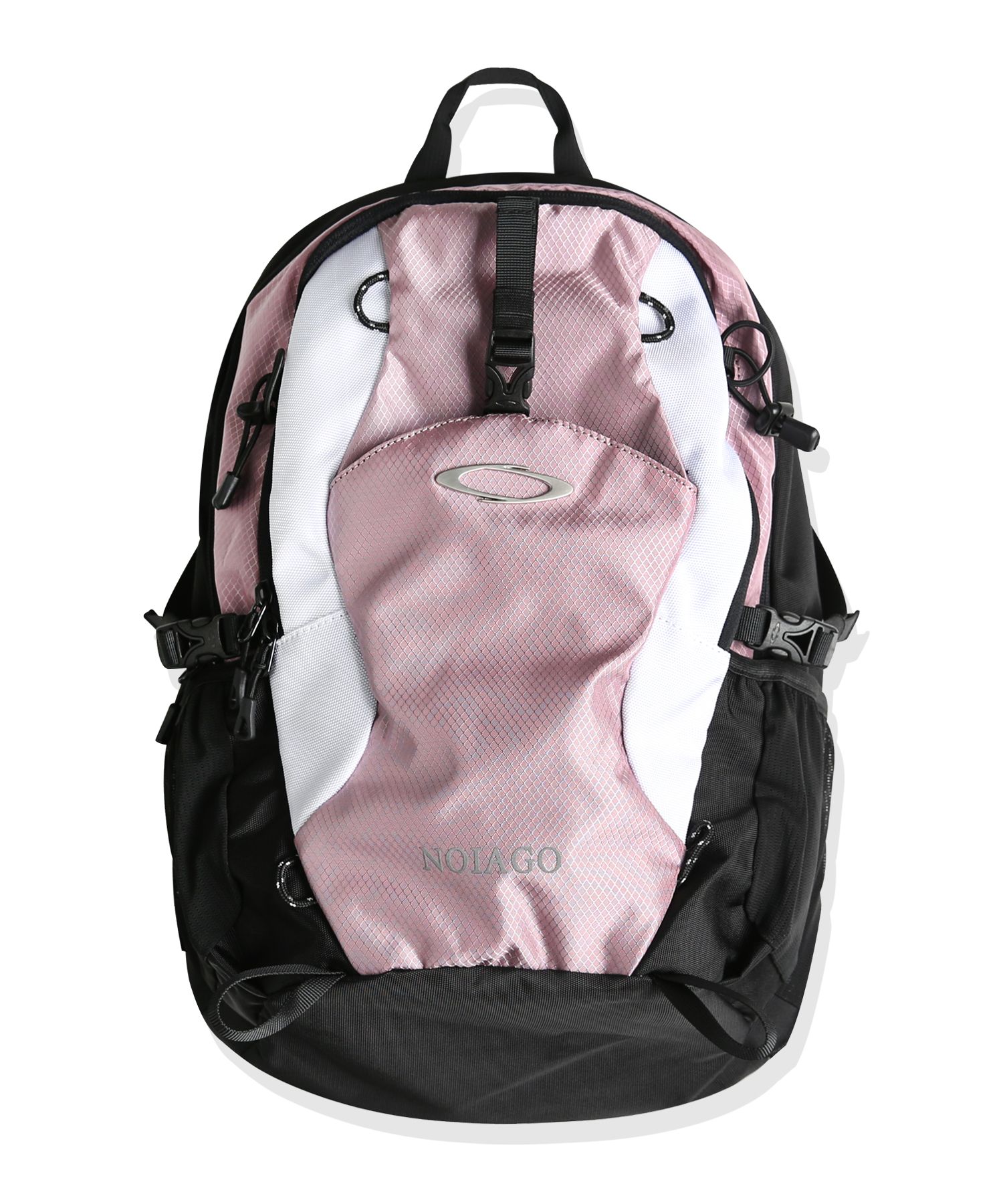 ◆NOIAGO◆ Nylon Daily Backpack Pink NOI1538 NOI1538 nylon daily backpack (pink) - 노이아고 (NOIAGO)