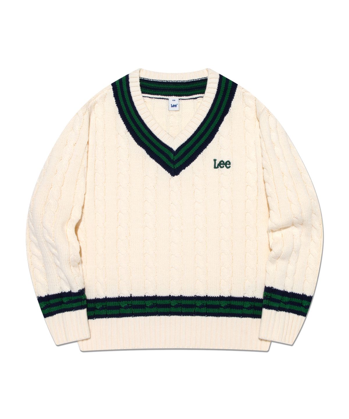리 키즈(LEE KIDS) 크리켓 레귤러핏 풀오버 아이보리 LK2501KT02IV