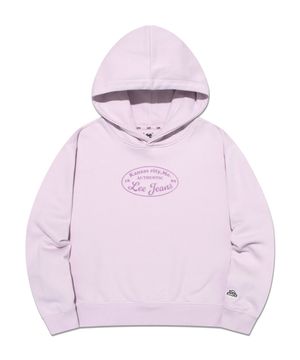 크롭 스웨트 후드 맨투맨 라벤더 LK2501HD70LV