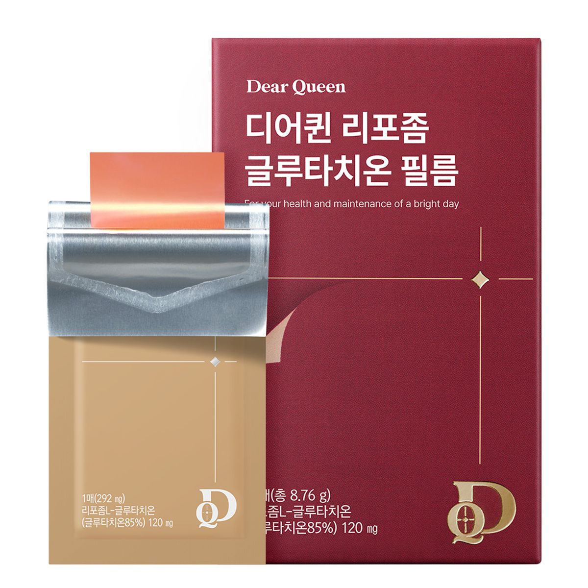 프롬바이오(FROMBIO) 디어퀸 리포좀 글루타치온 필름 30매x1박스/1개월