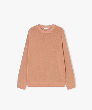 [25SS] LLS51584 오렌지 보카시 라운드 니트