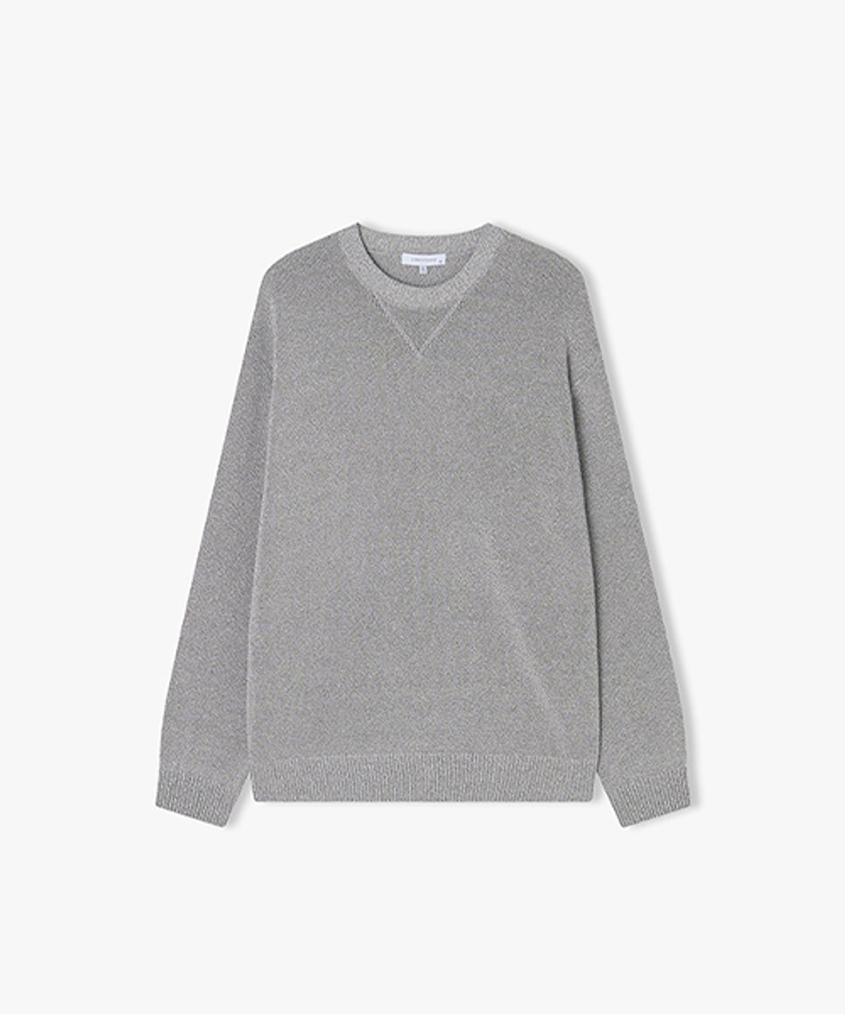 리버클래시(LIBERCLASSY) [25SS] LLS51583 그레이 보카시 라운드 니트