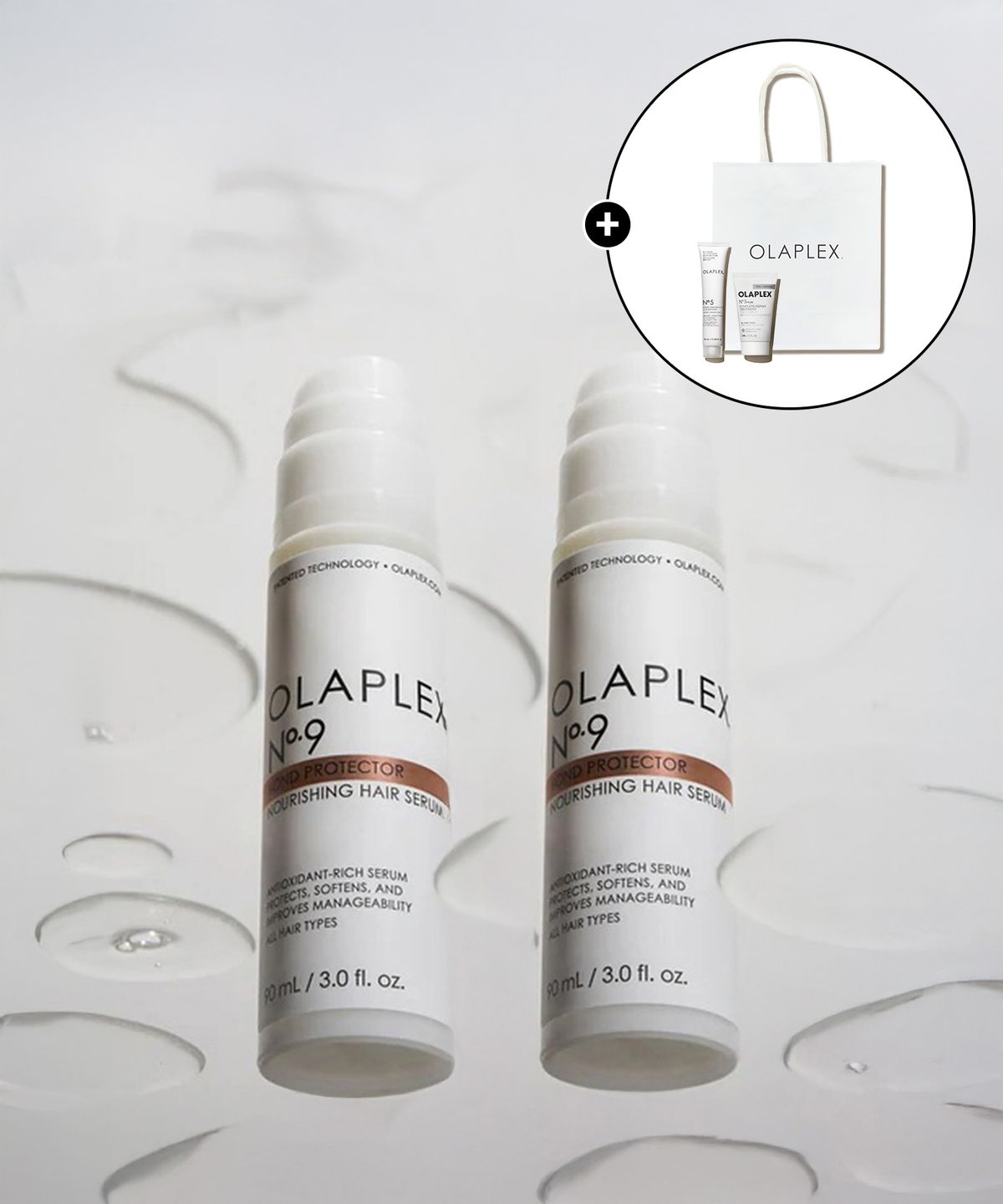올라플렉스(OLAPLEX) NO.9 본드 프로텍터 너리싱 헤어 세럼 90ML 2개