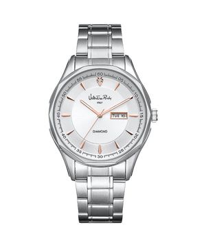 VR1120B-WTWTM  천연다이아몬드 남자 메탈 손목시계