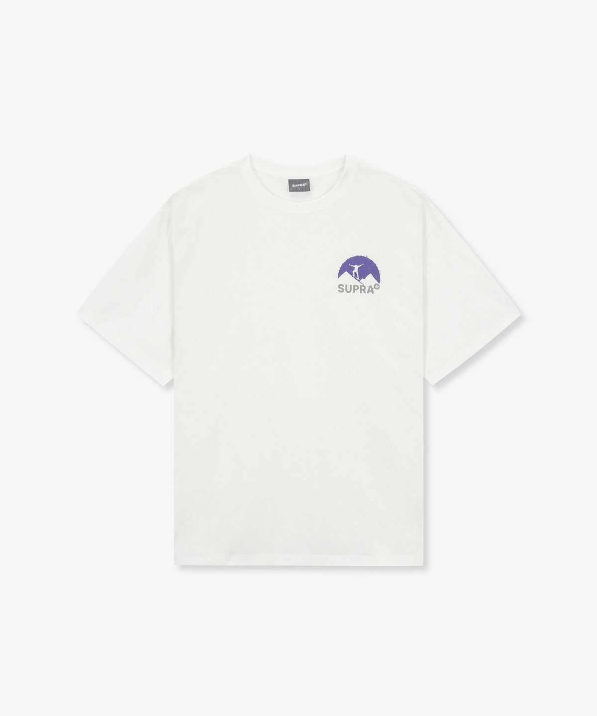 수프라(SUPRA) 마운틴 백 그래픽 반팔 티셔츠(WHITE)