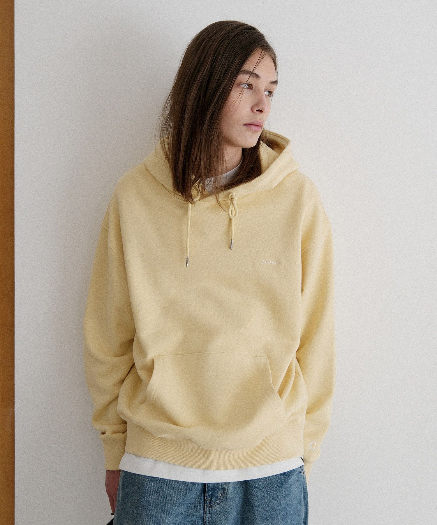 パーカー・フーディ COVERNAT Small Authentic Hoodie Yellow MUSINSA | COVERNAT Small Authentic Hoodie Yellow