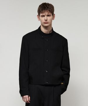 발란사 팬시 자켓 블랙 IEJU5E209BK