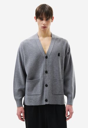 셈블런스 니트 가디건 그레이 ZH2KT812GY