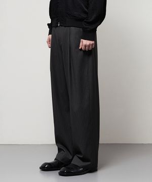 하이웨스트 딥 커브드 슬랙스 차콜그레이 IEPA5E001CG