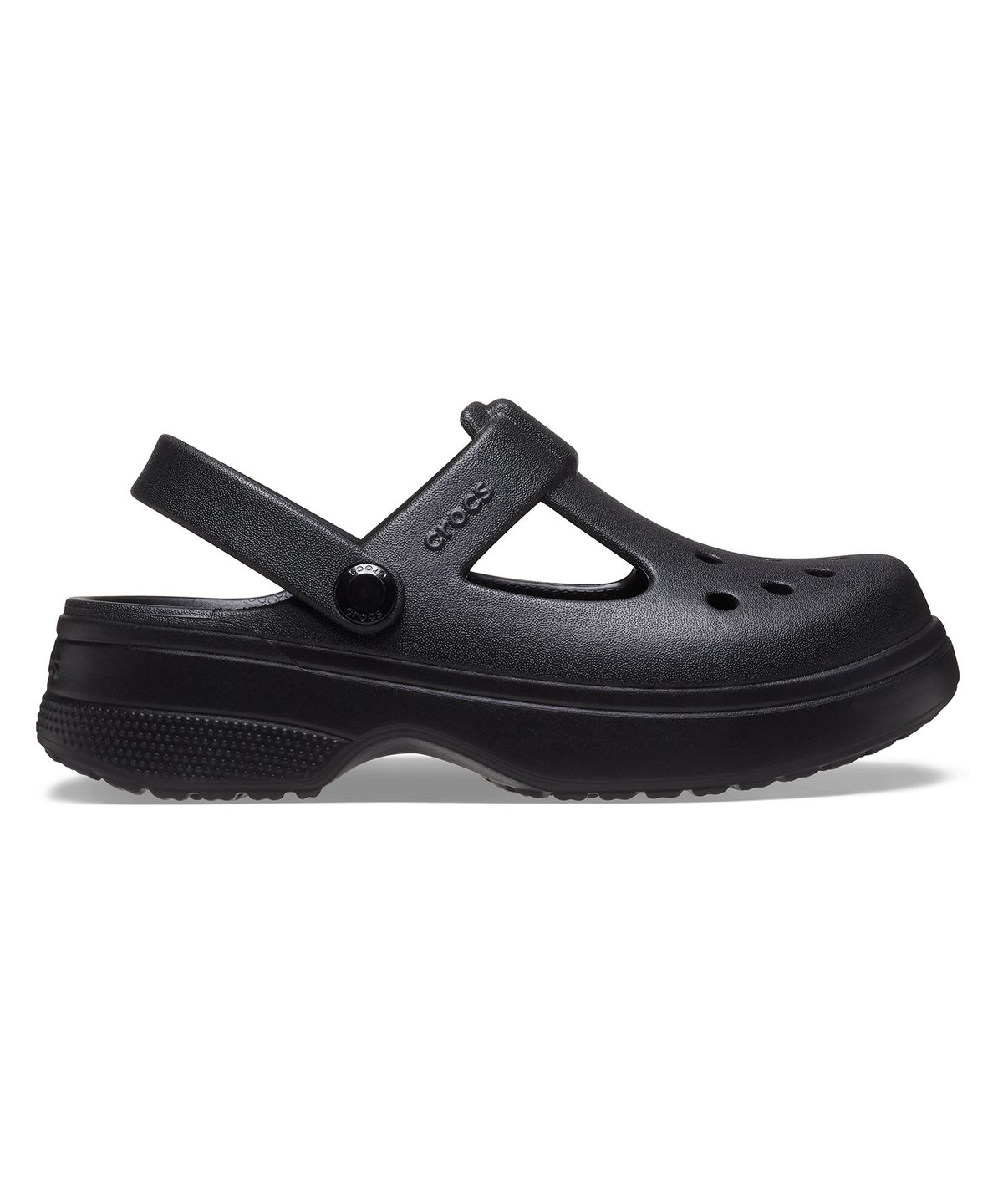 크록스키즈(CROCS KIDS) 클래식 메리제인 클로그 키즈 - 블랙 / 210615-001